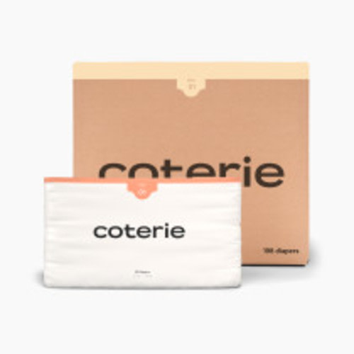 Coterie Ultra Soft Diapers, Monthly Supply - Size 1, 198 Count