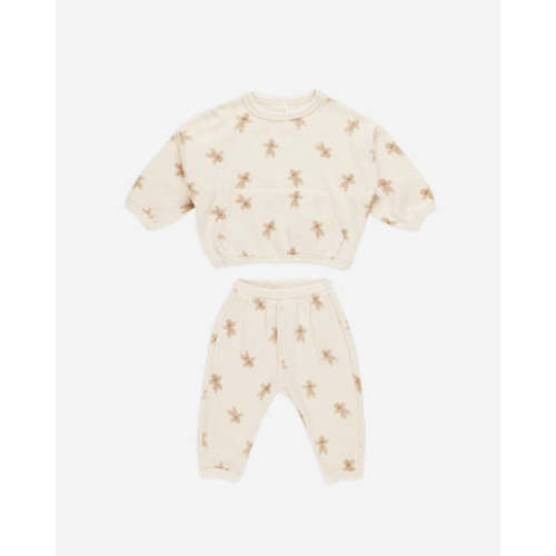 Waffle Slouch Set || Gingerbread