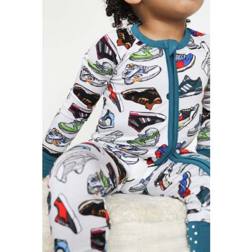 Sneakerheads Baby PJs – Monkeeroos