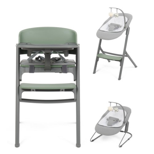 Jengo Flexx Highchair With Bouncer Green