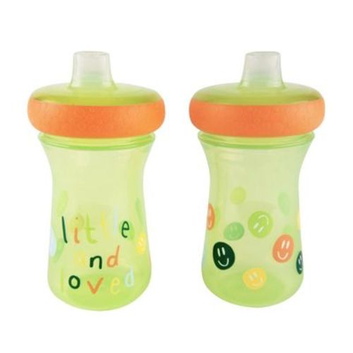 The First Years 9oz Soft Spout Portable Sippy Cups - New Deco - 2pk
