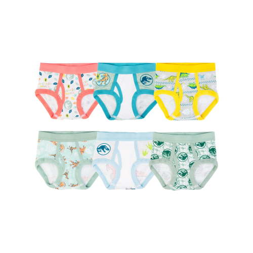 Character Toddler Boy Briefs, 6 Pack Sizes 2T-4T