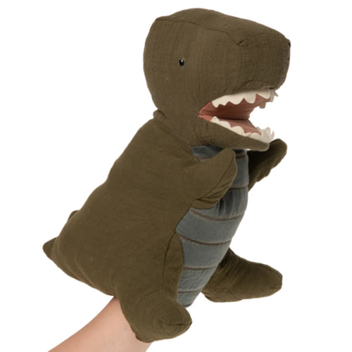 Dinosaur Stuffed Animal Puppet - Maileg - Maileg USA
