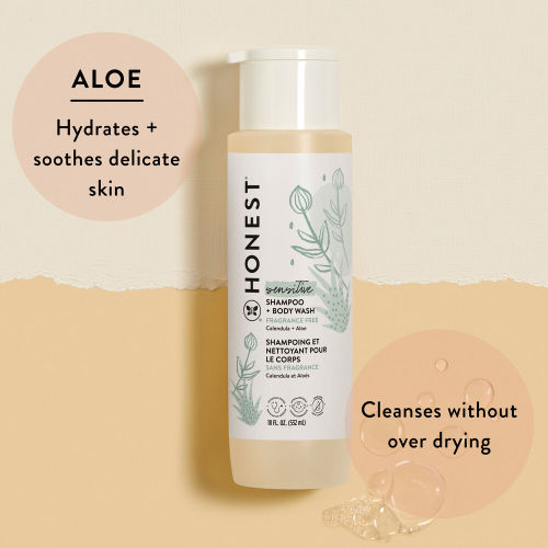 Shampoo + Body Wash, Value Size | Honest