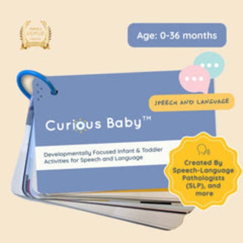 Infant Language Development Activities (0-36 months) - Curious Baby™ Speech & Language Cards – Curious Baby Cards