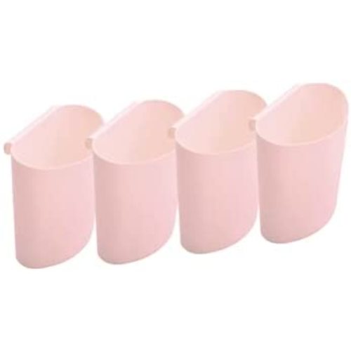 4Pcs Hanging Cup Holder, Rolling Cart Accessories