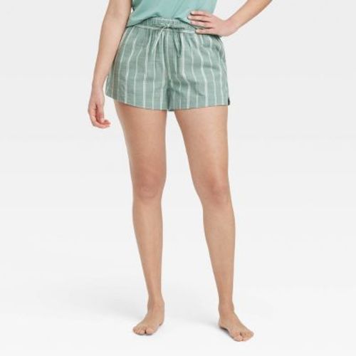 Women's Striped Cotton Pajama Shorts - Auden™