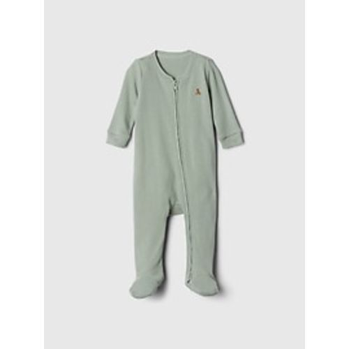 Baby Ribbed Two-Way Zip One-Piece | Gap Factory
