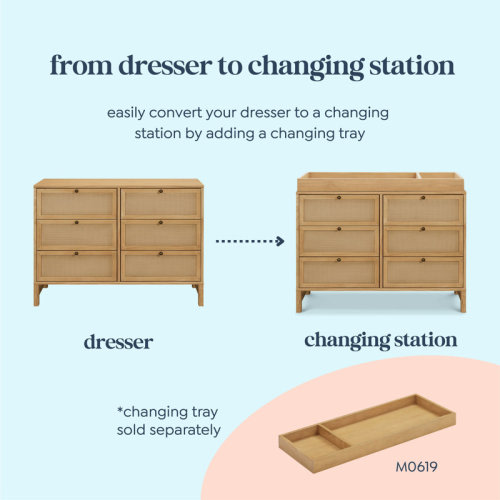 daVinci Margot 6-Drawer Dresser & Reviews | AllModern