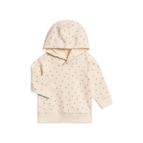 Colored Organics - Organic Cotton Long Sleeve Baby & Toddler Hoodie Pullover Shirt - Boy & Girl Clothing