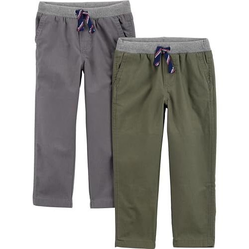 Simple Joys by Carter's Baby Boys' 2-Pack Pull on Pant