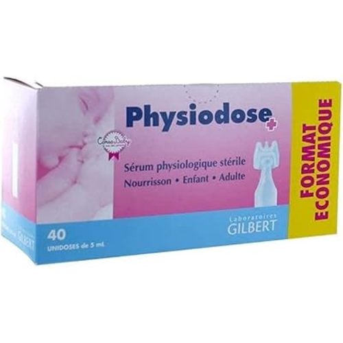 Physiodose Physiological Serum - Box of 40 Single Doses