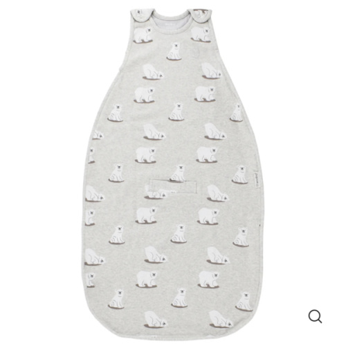 4 Season® Ultimate Baby Sleep Bag, Merino Wool & Organic Cotton, Polar Bear