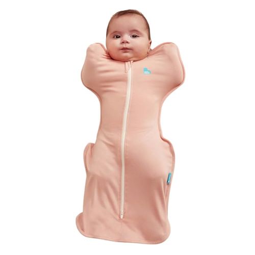 Love to Dream Swaddle, Baby Sleep Sack, Swaddle Up Self-Soothing Swaddles for Newborns, Get Longer Sleeps, Snug Fit Helps Calm Startle Reflex, Lite 0.2 Tog Sleep Sack, 13-19 lbs, Blush