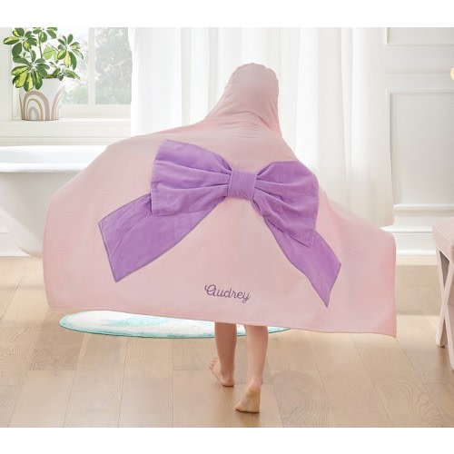 Stoney Clover Lane Bow Hooded Towel