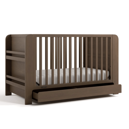 Graco® Read-with-Me® 4-in-1 Convertible Bookshelf Crib with Drawer