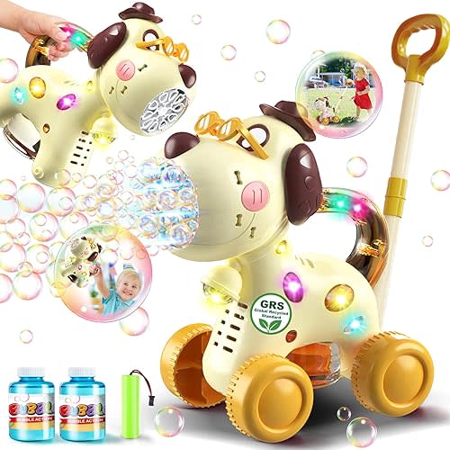Portable Dog Bubble Maker Blower Toys