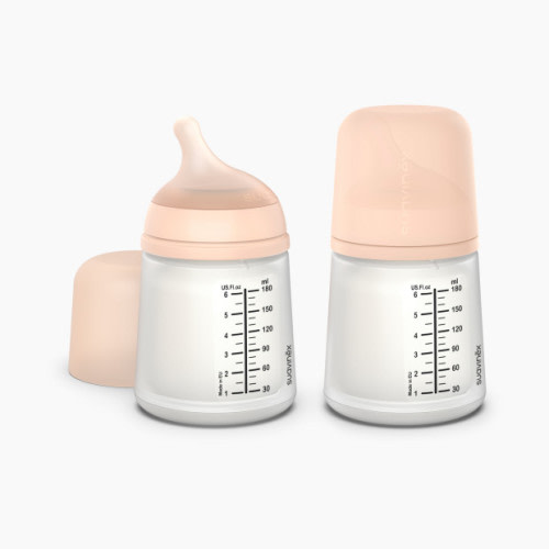 Suavinex Zero Zero Anti-Colic Bottle - Fair, 6 Oz, 2