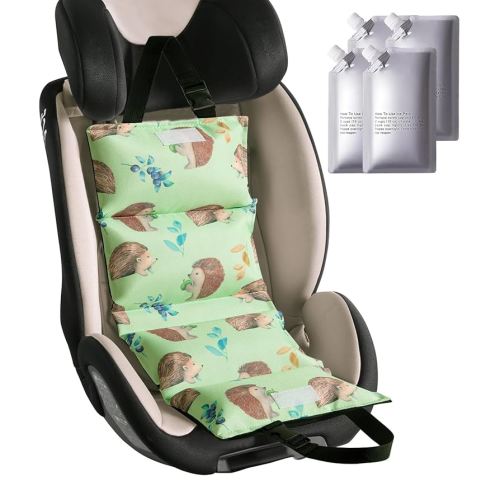 NCVI Car Seat Cooling Pad, Baby Stroller & Car Seat Cooler, Sun Protection & Cooling Mat with Ice Packs for Hot Car Seats, Insulated Seat Cover for Babies, Kids, Pets, Summer Travel Essential