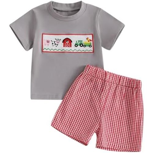 Baby Boy Summer Outfit