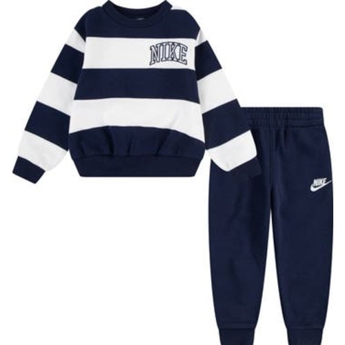 Fleece Crewneck Sweatshirt & Joggers Set, 12M