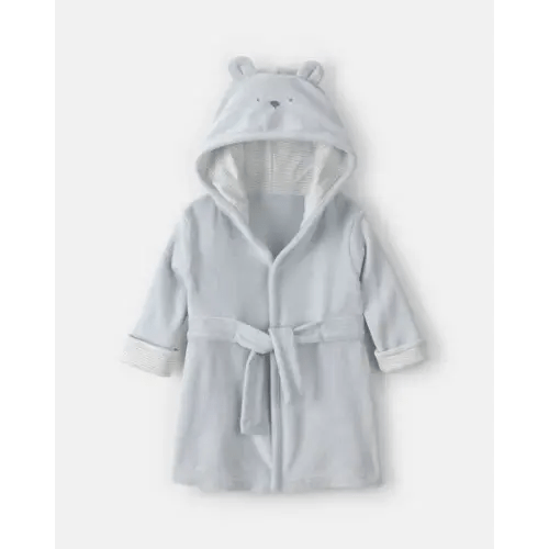 Baby Bear Terry Robe - Blue | Carter's