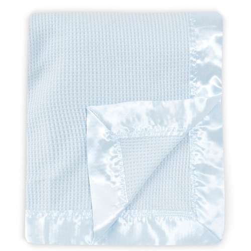 Starting Out Baby Satin-Trim Blanket