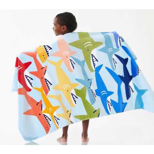 Shark Kid Beach Towel UPF 50+