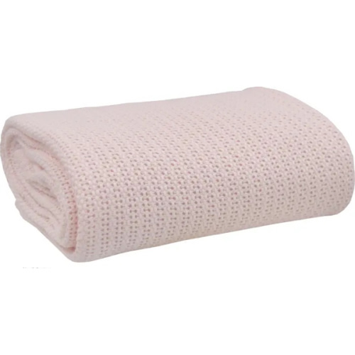 LIVING TEXTILES Organic Cotton Thermal Knit Baby Blanket