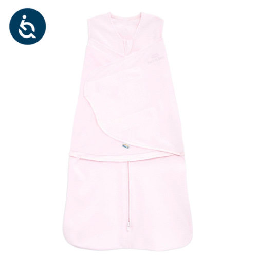 Pink Cotton Muslin Swaddle - Small | HALO