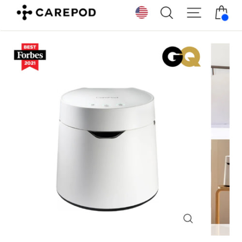 Carepod One - Stainless Steel Humidifier