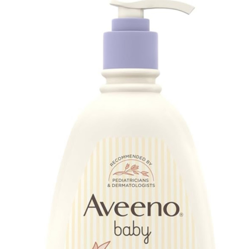 Aveeno Baby Calming Comfort Moisturizing Body Lotion with Relaxing Lavender & Vanilla Scents, Non-Greasy Baby Lotion, Nourishing Prebiotic Oatmeal, Paraben- & Phthalate-Free, 18 fl. oz