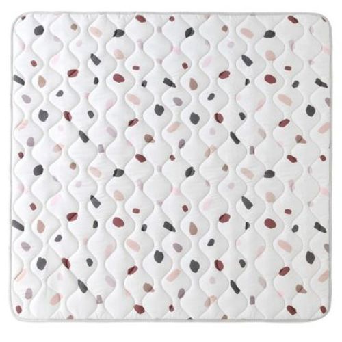 Hakuna Matte: Stylish Baby Play Mat: Confetti & White Design - 72x48'
