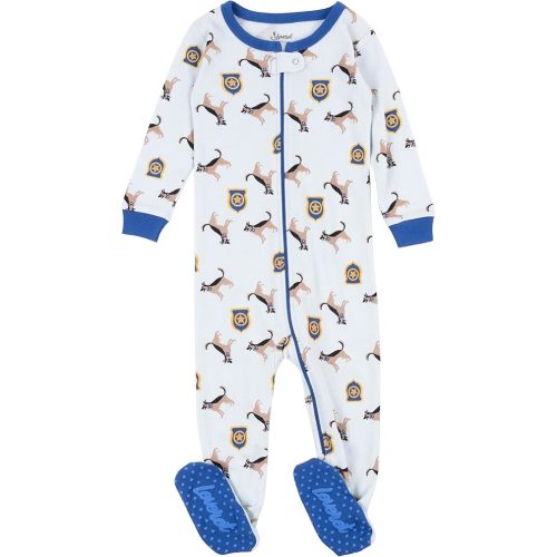Leveret Kids Pajamas Baby Boys Girls Footed Pajamas Sleeper 100% Cotton (Size 6-12 Months-5 Toddler)