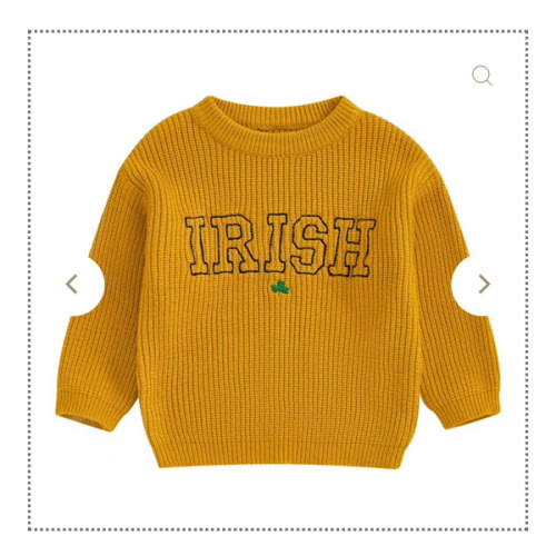 Fighting Irish Knit Sweater