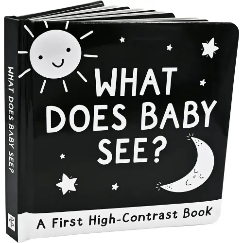 What Does Baby See? A High-Contrast Board Book (Padded Cover)