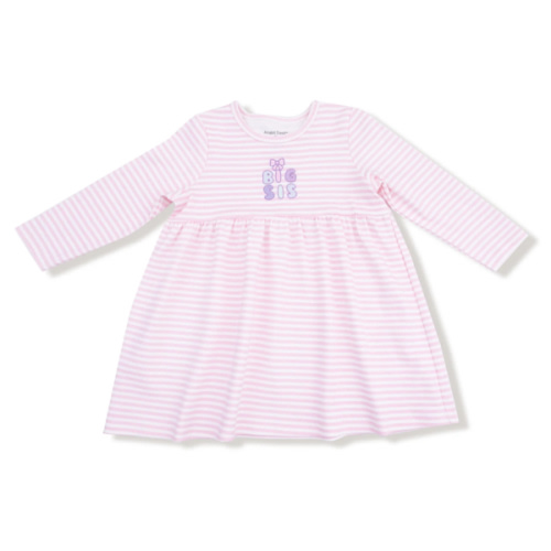 Green Bean Baby Boutique - Long Sleeve Play Dress - Big Sis