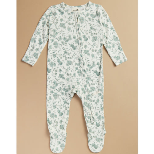 Naomi Floral Footie in Multi | Tullabee