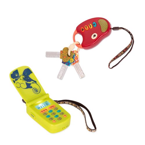 FunKeys + Hellophone Set Toy Cellphone & Key Fob