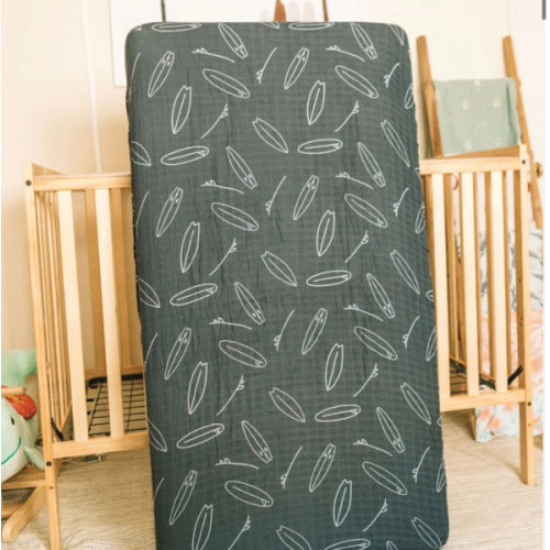 Surfboard Crib Sheet – Kahakai Kids Collection