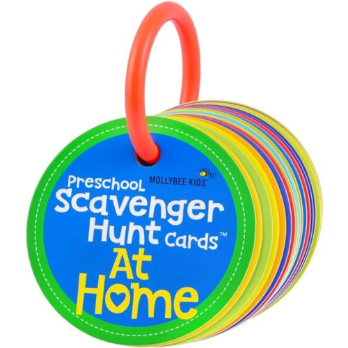 MOLLYBEE KIDS Preschool Scavenger Hunt Cards at Home