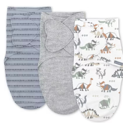 SwaddleMe by Ingenuity Monogram  Collection Swaddle Wrap
