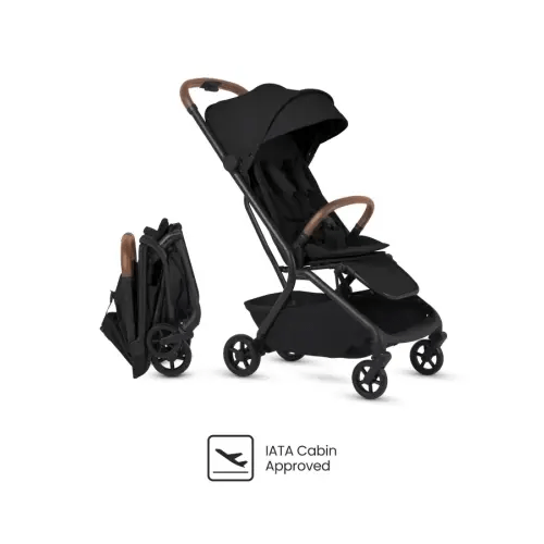 Nia Compact Travel Stroller - Onyx