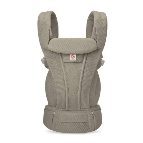 Ergobaby Omni Deluxe Mesh Carrier - Soft Olive | Baby Bunting AU