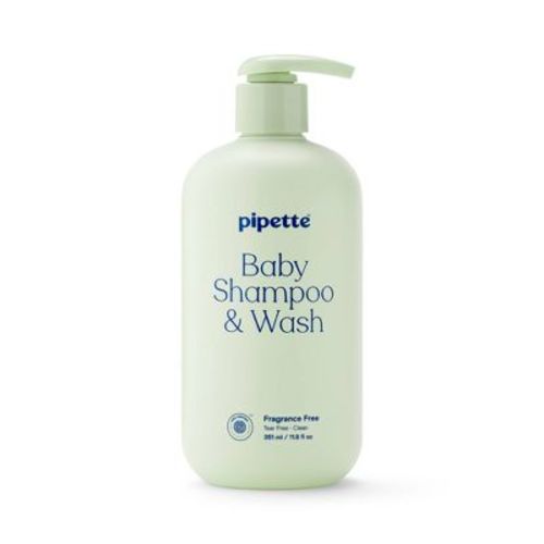 Pipette Baby Shampoo + Wash Fragrance Free - 11.8 Fl Oz