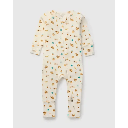 Sleeper - French Breakfast – Lou Lou Lollipop –0–3 mos.
