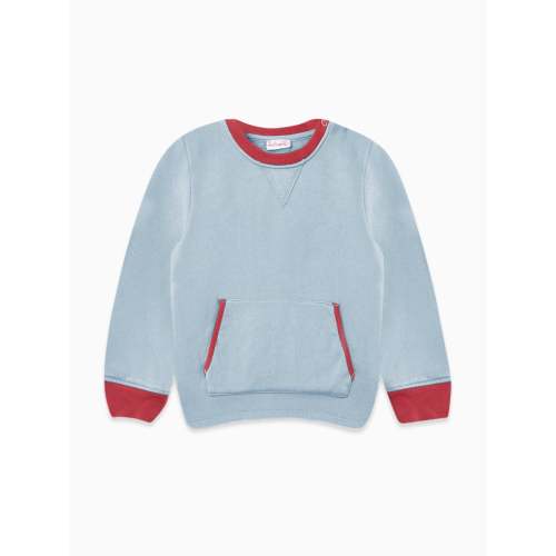 Blue Saina Baby Sweatshirt