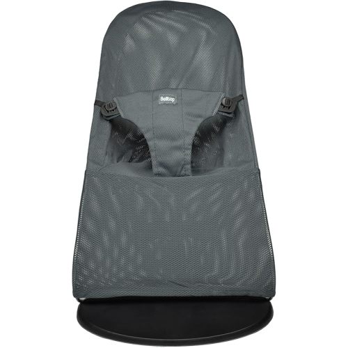 Fabric seat for Bouncer Belltop Compatible with Babyjörn Bouncer (Cover, seat): Balance, Soft & Bliss. Fresh mesh Style. Cover for Baby Bouncer. Baby seat for Hammock: Ergonomic fit - Grey