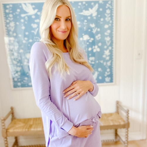 Monica + Andy Organic Maternity Pajama Set