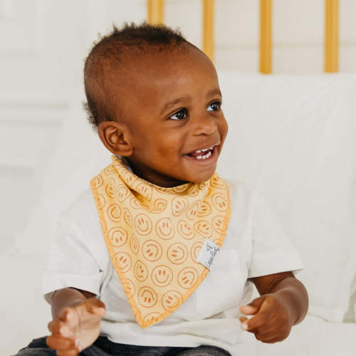 4 Pack Baby Bandana Bibs - Vance